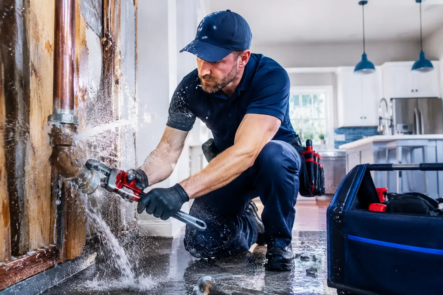 Local emergency pipe repair professionals in Plover, WI